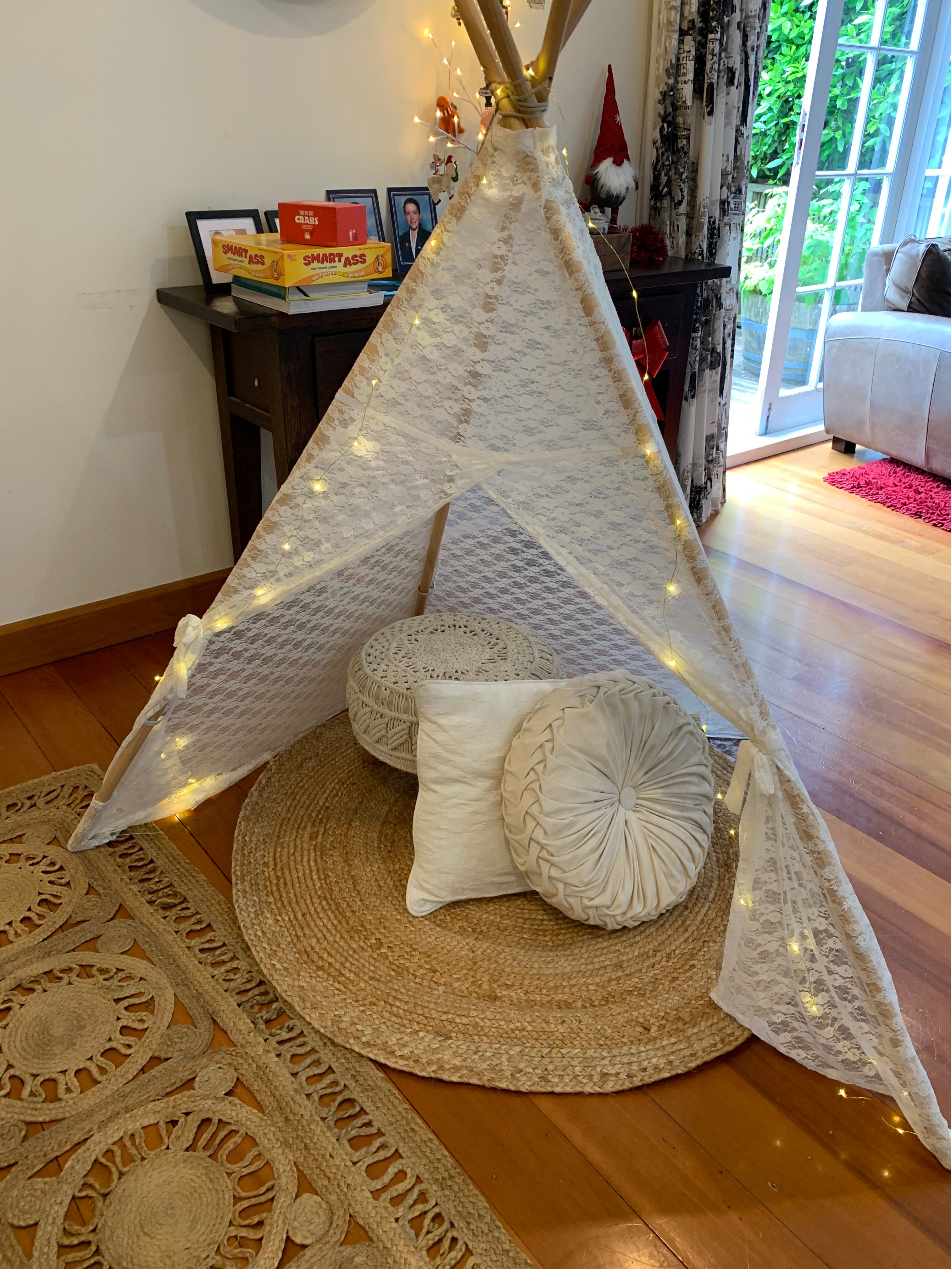 Proposal teepee party hire Wellington