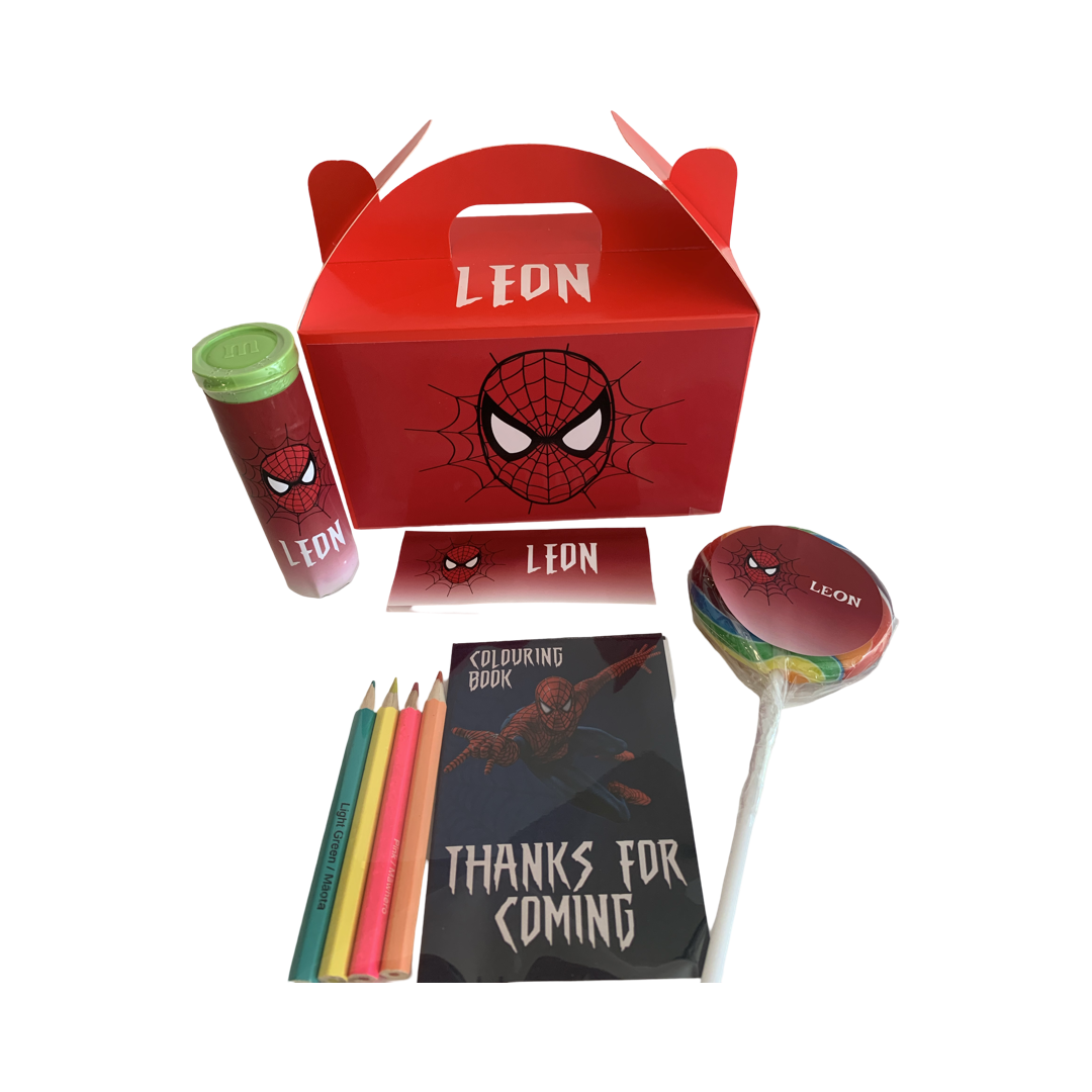 Spiderman ultimate party pack nz party favours