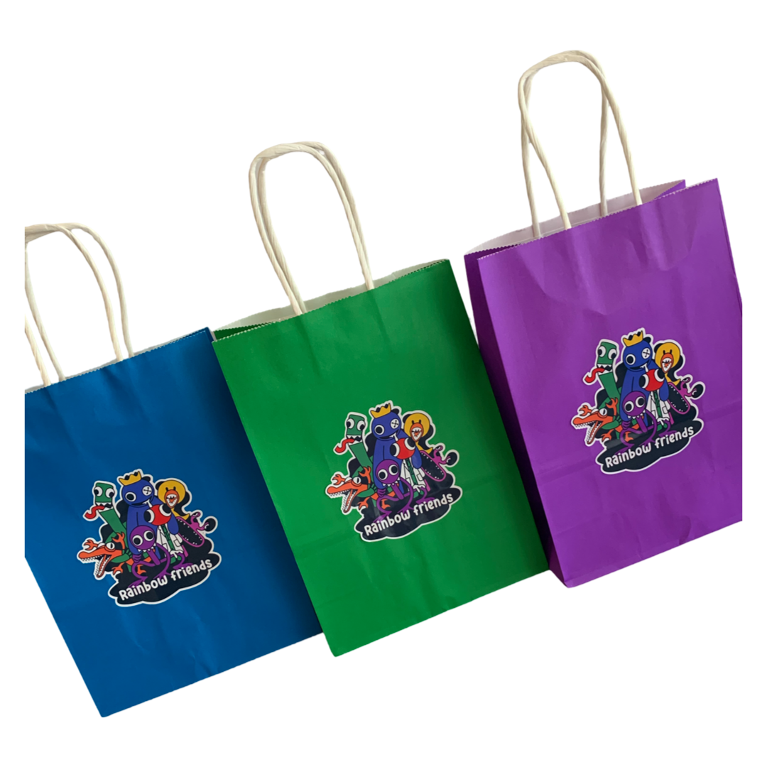 Rainbow friends party bags nz