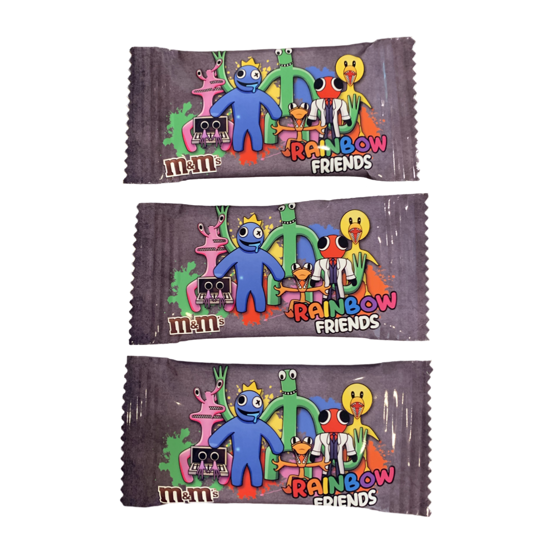 Rainbow Friends themed M&Ms nz party supplies