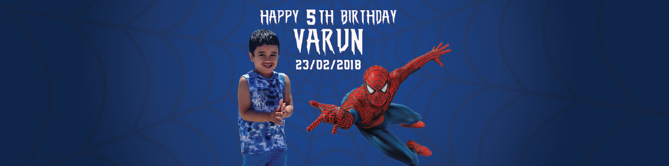 Personalised Spiderman party favour water labels nz