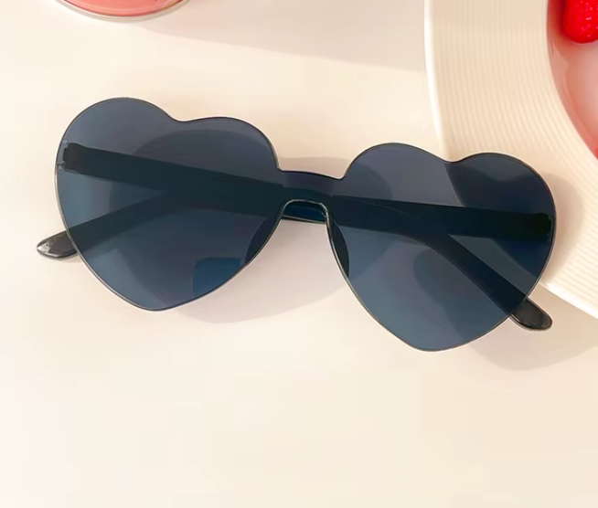 Tinted heart shaped sunglasses party favours nz