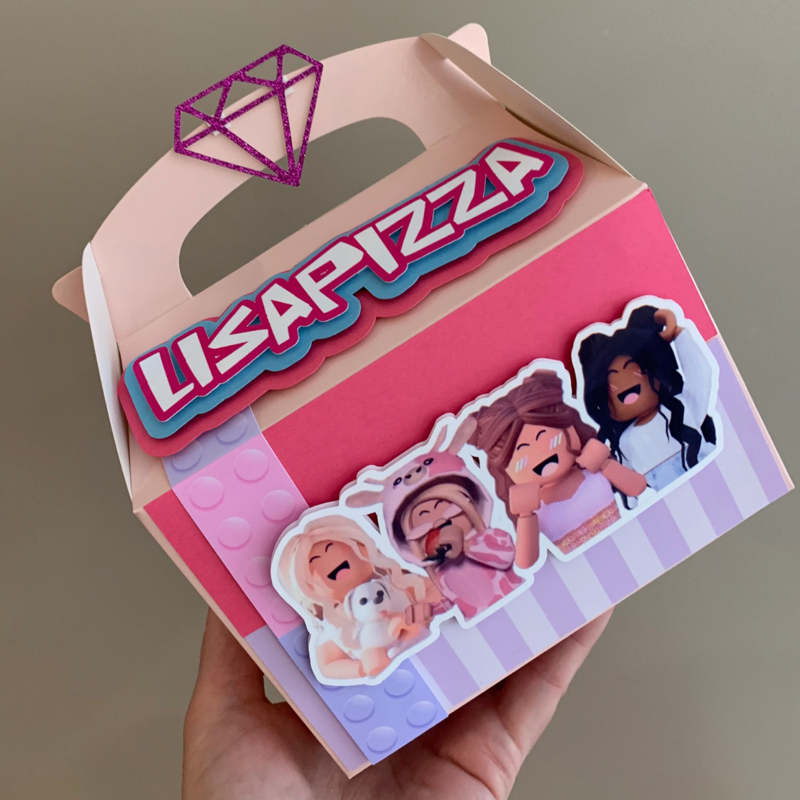 3d personalised kids treat gift boxes nz