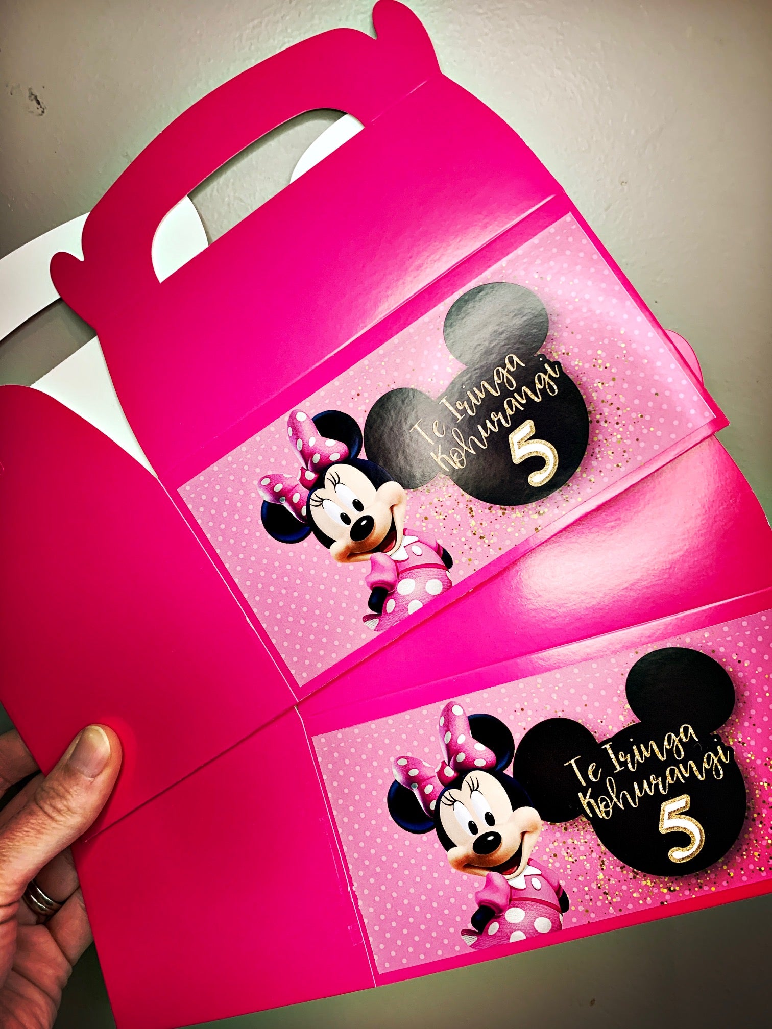 Personalised minnie mouse online bag