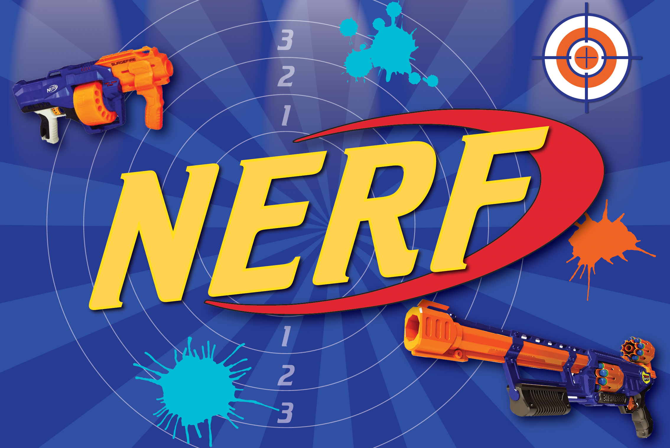 Hand me My nerf gun Nerf War And Nerf battle gun blaster Drawing by  Ghaliyati Nurdiyanti - Pixels